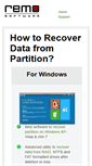 Mobile Screenshot of mypartitionrecovery.com